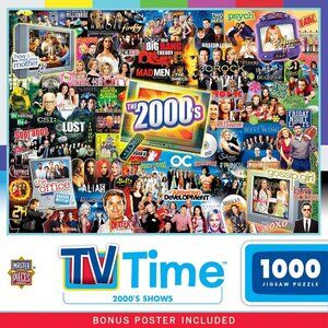 Pre-Loved Puzzle: TV Time – 2000s Shows – 1000 Pieces